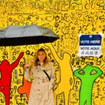 Kim Cattrall Instagram - “I’m voting in the rain, just voting in the rain. What a wonderful feeling, I’m voting again..” #presidentialprimaryelection2024 #NewYork