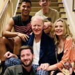 Kim Cattrall Instagram - Meet our #QueerAsFolk family. @notstephendunn @ed_begley_jr @thedevinway @ryanoconn @peacocktv