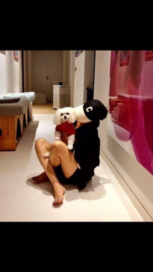 Kim Hee-seon Instagram - 콩 알 아 홉 개😎
