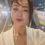 Kim Hee-seon Instagram - 한남대교 걷기🏃‍♀️