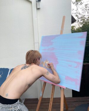 Kim Hyo Jong Instagram - 🌞⛅️🖌
