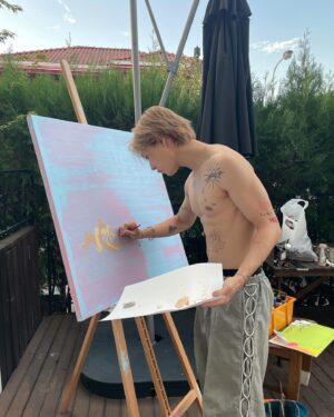 Kim Hyo Jong Instagram - 🌞⛅️🖌