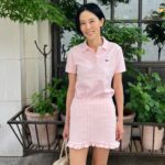 Kim Na-young Instagram – #광고 라코스테의 폴로셔츠를 입어봤어요. 어떤 컬러가 제일 맘에 드시나요? 🤍🌸🖤 #라코스테 #LACOSTE1933 #ReneDidItFirst