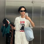 Kim Na-young Instagram - LA 에서 입은 옷들 모음 ✨ (근데 왜 저는 사진 10장밖에 안올라가죠?)