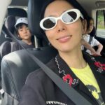 Kim Na-young Instagram - 천사들과 미국여행중 🤪🩵🩷💛♥️💚🖤