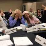 Kim Raver Instagram - It’s #FemaleFilmmakerFriday! Today, I’m celebrating Linda Klein (@imlhk) our #GreysAnatomy Medical Technical Advisor, Co-Executive Producer, and one of our wonderful Directors at #GreysAnatomy! Her talent, love, support, and dedication shine through in her work and every day on set. This video was from a table read (before COVID-19) when Linda was making her directorial debut. Linda, I am so grateful for your generosity, love, encouraging words and for passing along all your wonderful wisdom to me as I was learning the ropes to direct. ♥️ #womeninfilm #womensupportingwomen