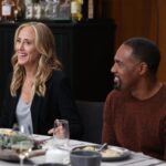 Kim Raver Instagram - We’re serving it up tonight on a brand new episode of #GreysAnatomy. It wasn’t exactly the date night I was hoping for, so bring some🍷’cause we might need it after #Towen’s evening 😬