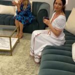 Kim Raver Instagram - When the 3 of us do press together…