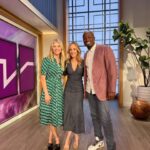 Kim Raver Instagram - Had the best time talking (😉) about #GreysAnatomy on @thetalkcbs this morning! Thanks for the giggles @akbar_gbaja as you tested me on my medical terminology & loved being able to say “hello” to the stunning @busyphilipps while being hyped up by @sherylunderwood!! #sisterhood And don’t forget to tune in tomorrow for a brand new episode of @GreysABC at 9/8c!