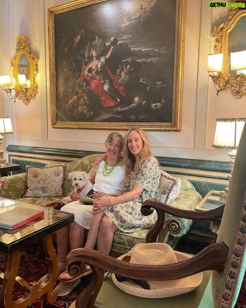 Kim Raver Instagram - Thank you @thegrittipalace for welcoming me and my family into your stunning hotel for a celebration beyond our wildest dreams. We shared beautiful moments together as a family celebrating love, life, health, friendship and family! Love was certainly in the air celebrating the 40th anniversary of my mom and step dad and Manu and I kept our own celebration going to celebrate 23 years together 💕 It’s a trip we won’t forget. Thank you xx #thegrittipalace #TheLuxuryCollection #suppliedby @thegrittipalace