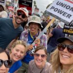 Kim Raver Instagram – I was honored to stand side by side with my fellow actors, writers and creatives at the SAG-AFTRA Solidarity March & Rally in Hollywood today. #SagAftraStrong