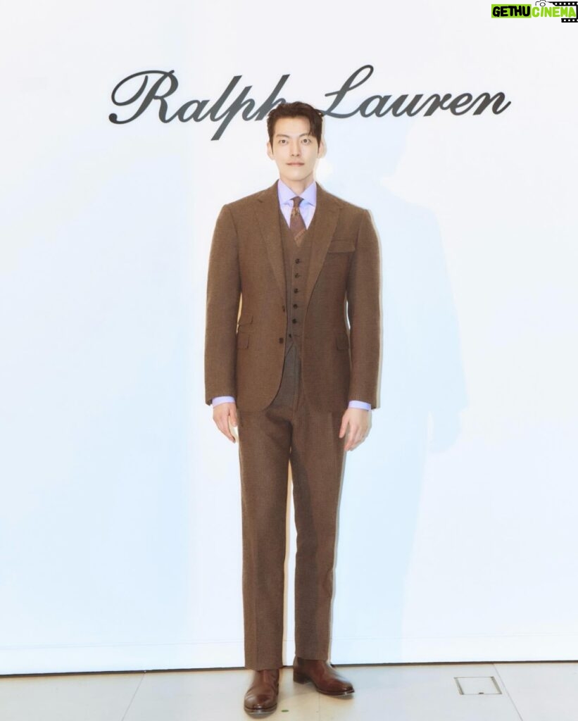Kim Woo-bin Instagram - Ralph Lauren Purple Label Spring 2024 Presentation🟣 #RalphLauren #RLPurpleLabel #RLSP24