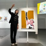 Kim Yeon-koung Instagram - Thank you for the portrait. It is an honor to be part of the exhibition 👨🏻‍🎨🎨 #davidjamin #다비드자맹