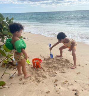 Kimberley Walsh Instagram - A bajan delight 🇧🇧🍹🏝️🌊🐚🌅

The perfect place to reset and spend some quality family time before I start tour rehearsals next week! 
It really is our happy place 💫

Gonna miss you @portobello_villa_barbados I found this little gem on the west coast and we will definitely be back! Not an ad just found it by chance and it was such a fab little spot 🫶🏼💫

Thanks for looking after us @liveinbarbados #luxuryvillasinc www.luxuryvillas.inc