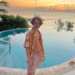 Kimberley Walsh Instagram - A bajan delight 🇧🇧🍹🏝️🌊🐚🌅 The perfect place to reset and spend some quality family time before I start tour rehearsals next week! It really is our happy place 💫 Gonna miss you @portobello_villa_barbados I found this little gem on the west coast and we will definitely be back! Not an ad just found it by chance and it was such a fab little spot 🫶🏼💫 Thanks for looking after us @liveinbarbados #luxuryvillasinc www.luxuryvillas.inc