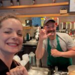Kimberly Williams-Paisley Instagram – I visited the @starbuckssigningstore in #DC this week and I highly recommend! The baristas were very nice and welcoming. We got to practice and learn some ASL and they also offer a tablet if customers need to write something down. Check it out if you are in the area! #hstreetdc #asl #signingstarbucks  #starbuckssigningstore #coffee 💚☕️