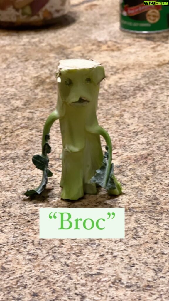 Kimberly Williams-Paisley Instagram - The life and adventures of Broc. Inspired by a character created by son Jasper. 🥦🥦🥦❤️ #broccoli #broccolilover #broccoliart #sunday #sundayfunday #broc #weird