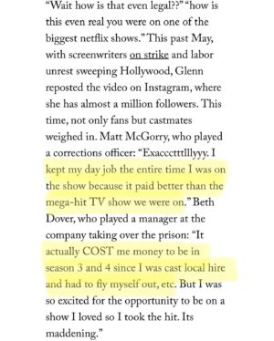 Kimiko Glenn Instagram - link to full article in my bio 🍊 share share share #sagaftra #sagaftrastrike #sagstrike #oitnb #orangeisthenewblack #orangefamily #orangefam