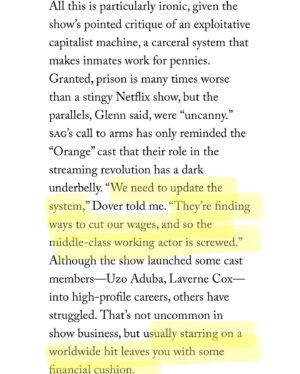 Kimiko Glenn Instagram - link to full article in my bio 🍊 share share share #sagaftra #sagaftrastrike #sagstrike #oitnb #orangeisthenewblack #orangefamily #orangefam