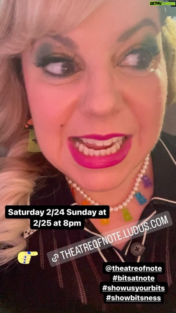 Kirsten Vangsness Instagram - LINK IN BIO. #Bitsatnote this weekend Saturday and Sunday at 8pm