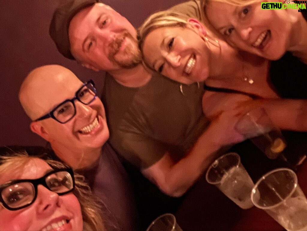 Kirsten Vangsness Instagram - What a delight to see some creatives of highest order (@allithrillermiller @snoopshann @mshawfish @orinlfs ) Los Angeles-ers in New York in an audience while watching a wonderful Best of Fringe show by the solo extravaganza @brendanhunting - spent the evening watching a wonderful show (that has 4 more performances!) and then having big talk about writing and music and insides. I left the city with a heart full. “The Movement You Need” go see it, you need it.