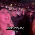 Kirsten Vangsness Instagram - @tinoweeno (who captured my joy) and I went to see @whereismuna (who played with the fucking excellent @av33333ry and @hemlockesprings ) and I danced and it’s was wonderful and gay and prepared me to return to the world as a justice loving peace maker. I highly recommend.