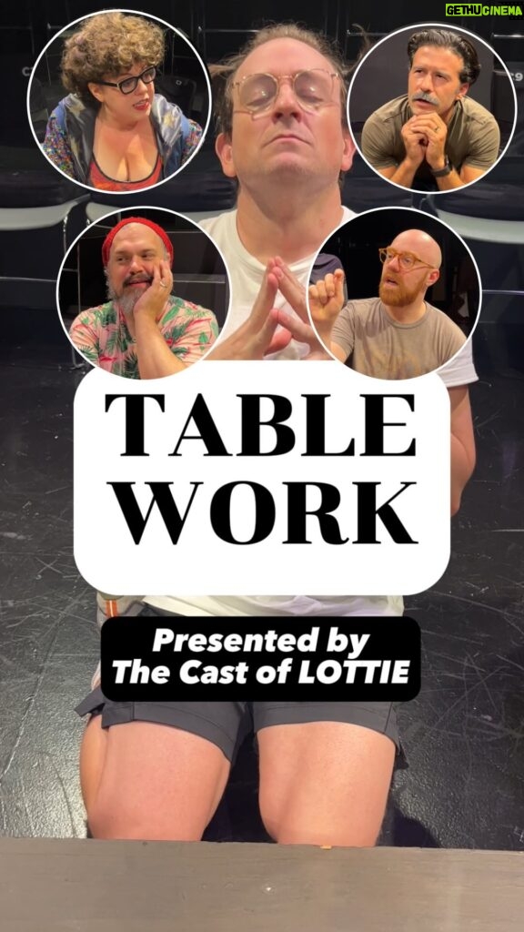 Kirsten Vangsness Instagram - TABLE WORK presented by the cast of LOTTIE! 4 more chances to see us this weekend! Last show is Monday night! #tablework #actors #foryou @lalgbtcenter @jessessa