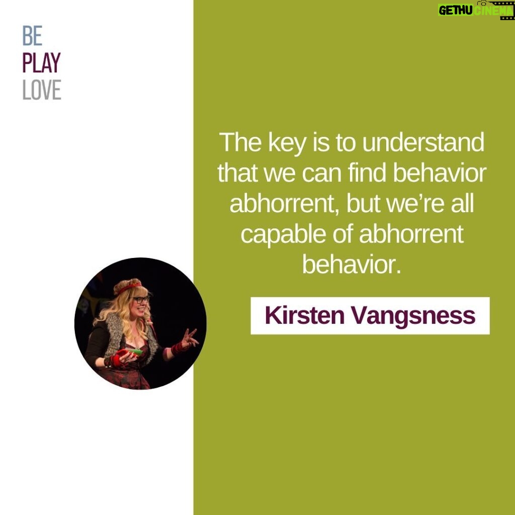 Kirsten Vangsness Instagram - We had the most magnificent conversation with the one and only @kirstenvangsness - airing tomorrow 🎉🎉🎉 We talked about creativity, compassion, rejection, reactivity, and how to take radical responsibility for your experiences. This woman is a force of love, and we could not be more excited to have her with us this week on the #beplaylovepodcast 💜 Tune in at the link in our bio, Apple Podcasts, or wherever you find your fave tunes these days. This one will light you up! 🔥😍♥ #kirstenvangsness #radicalselflove #beplaylove #selflove #compassioninaction #creativityeveryday #howwelove