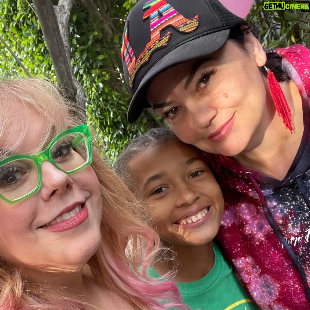 Kirsten Vangsness Instagram - This date is very important to the health and well-being and spirit of the human community because the truly astonishingly brilliant human being, one of my dear friends, and a great family member Ocean was born on this day. He makes the world kinder, smarter, and more beautiful by all the choices he makes & I am proud to have him in my life. Thank you @tinoweeno for bringing him into this world with your labors and for @tinoweeno @greedygreg for being wonderful parents and @propertyofproperty @pastelpeachpitt @keena1marie @chefdarnailarue and everyone else in his village for raising the magic
