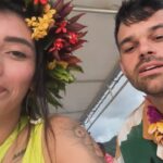 Kirstin Maldonado Instagram – before we were eating our weight in pasta we were singing Moana and relaxing in beautiful tahiti 🌺🐠❤️
best way to kick off our honeymoon!!