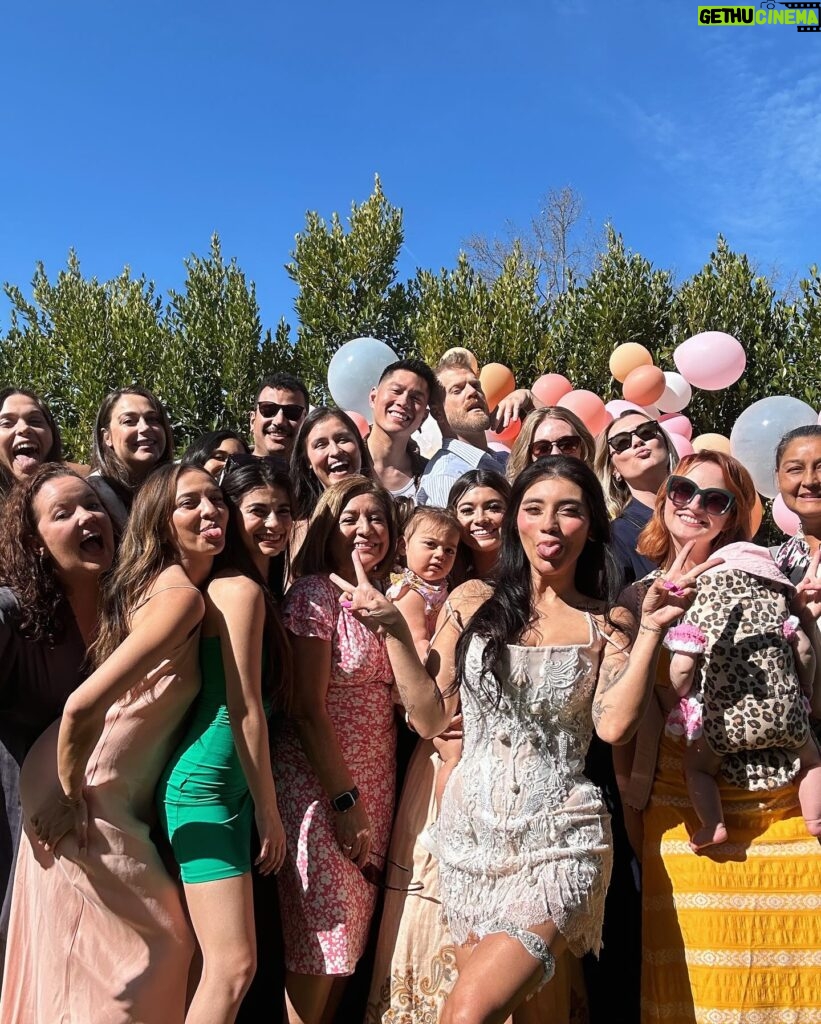 Kirstin Maldonado Instagram - okay SO BEHIND but still tracking down photos from the most amazing bridal shower ever!!!! love is truly in bloom!!! thank you to my beautiful and wonderful MOH bestie for the most beautiful day 🥹🥹🥹❤️❤️ @saleena.hope I love you so so so much!!! thank you @sarahscrossland @loganjaxxson for helping setting up, thank you family for flying in, thank you incredible friends for coming and making my day so special!!! 🥹 it’s getting SO REAL now everyone haha. love you all so much 🥹❤️ iconic fashion moment thank you to @lagartier for my GARTER!!!! okay I feel like this absolutely made the outfit, I mean how stunning is it!?!! SO CUTE. plus my fav champagne and bedazzled?! she gets me!! an angel 🤩🥹❤️ and this @kimkassascouture mini just a happy sneak peak of what’s to come 🥰 bridal era is ✨✨✨☀️☀️☀️