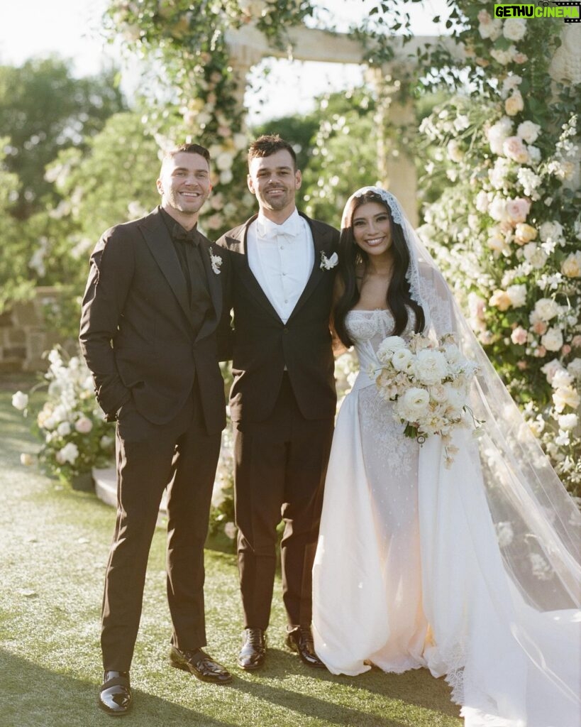 Kirstin Maldonado Instagram - my gorgeous besties inside and out. i love you all so much and miss yall so much 🥹 thank you for everything - i felt so safe and comforted with you all by my side on such a big day, and had SOOOO much fun with you all on all the wedding festivities. it’s a blessing and a curse to have incredible friends from all different stages of life - a blessing because whether from 5 yrs old, or high school, or LA, or NY, or on the road touring, you guys have and do lift me up in so many ways, and have lifted me through so many eras of my life good and bad, and we’re still here baby!! the caliber of your hearts is truly golden and I am so lucky to call you my friends. the curse is that when are we all ever together like this?! 🥹 so besides getting married … what a joy it was to be with you all 🥹 i hope the phrase show me your friends and I’ll show you who you are is true, cause i would be lucky to be a reflection of all of you (watch out tswift lmao jk jk) and to @saleena.hope 🤍 you are the best friend and MOH a girl could ask for. you planned, you wrangled, you designed, you crafted, you yourself are magical. your energy, your care for others, your fun is all infectious. and growing in our friendship and motherhood with you has truly catapulted our bestie status to sister status we always knew. and now I’ve joined your wifey status!!! i love you sooooo SO much. thank you for everything on this bridal journey and every journey we’ve been on and every new journey we will be on 🥹🥹🥹🥹🤍🤍🤍
