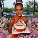Klaudia El Dursi Instagram - Happy Birthday to me! 🥂 Szczęśliwa i spełniona wkraczam w ten 35ty I choć mówi się, że wiek to tylko cyferka to nie będę ukrywać, że dla mnie znacząca. Dlatego od przyszłego roku zaczynam świętować imieniny 😉 Tymczasem ogromnie DZIĘKUJE wszystkim za życzenia, myśle że do kwietnia zdołam odpisać 💛