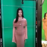 Kourtney Kardashian Barker Instagram - BTS shooting all the promos for our @kardashianshulu billboards n’ stuff for season 5! I was 3 months postpartum and not feeling quite ready for a big shoot like this where there’s lots and lots of people watching me all day. And even though my baby boy was with me all day on set it’s not the same when I’m covered in makeup, in high heels and wearing a dress versus our snuggly days at home in pajamas. But something I’ve been doing lately is shifting my mind set and thinking of the positives! I am so blessed to be able to bring my baby to work. How fun to get to be glammed up when I’ve been home for months in pajamas. How blessed to get to work alongside my sisters and mom…we really have so much fun together! What a beautiful life!