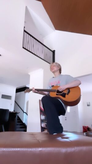 Kris Collins Instagram - Belting is the best therapy.