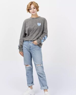 Kris Collins Instagram - Wear your heart on your sleeve 🖤💙

The DUCT TAPED HEART collection is out now for a limited time! Take a peek at ottobykris.com