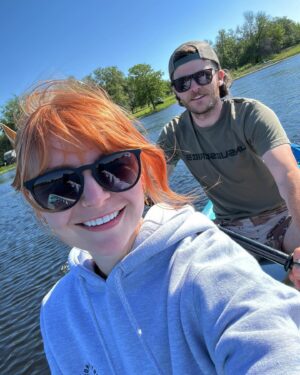 Kris Collins Instagram - Texas has been pretty great so far I’d say 🎣