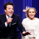 Kristen Bell Instagram - History of @disney Songs w/ @kristenanniebell #Tonight10 #FallonTonight #FallonFlashback