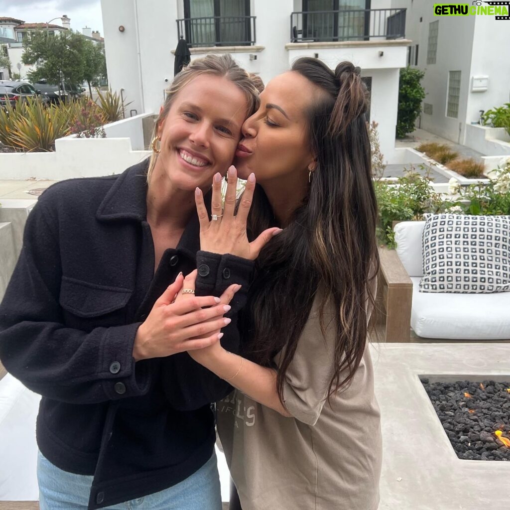Kristen Doute Instagram - Sis is a fiancé! 🥹💍 Congratulations @blakeobrienn @will_mcphee33 !! (yes i obviously tried on her ring, that is my size and gorgeous, and it was her idea leave us alone) ✨💖