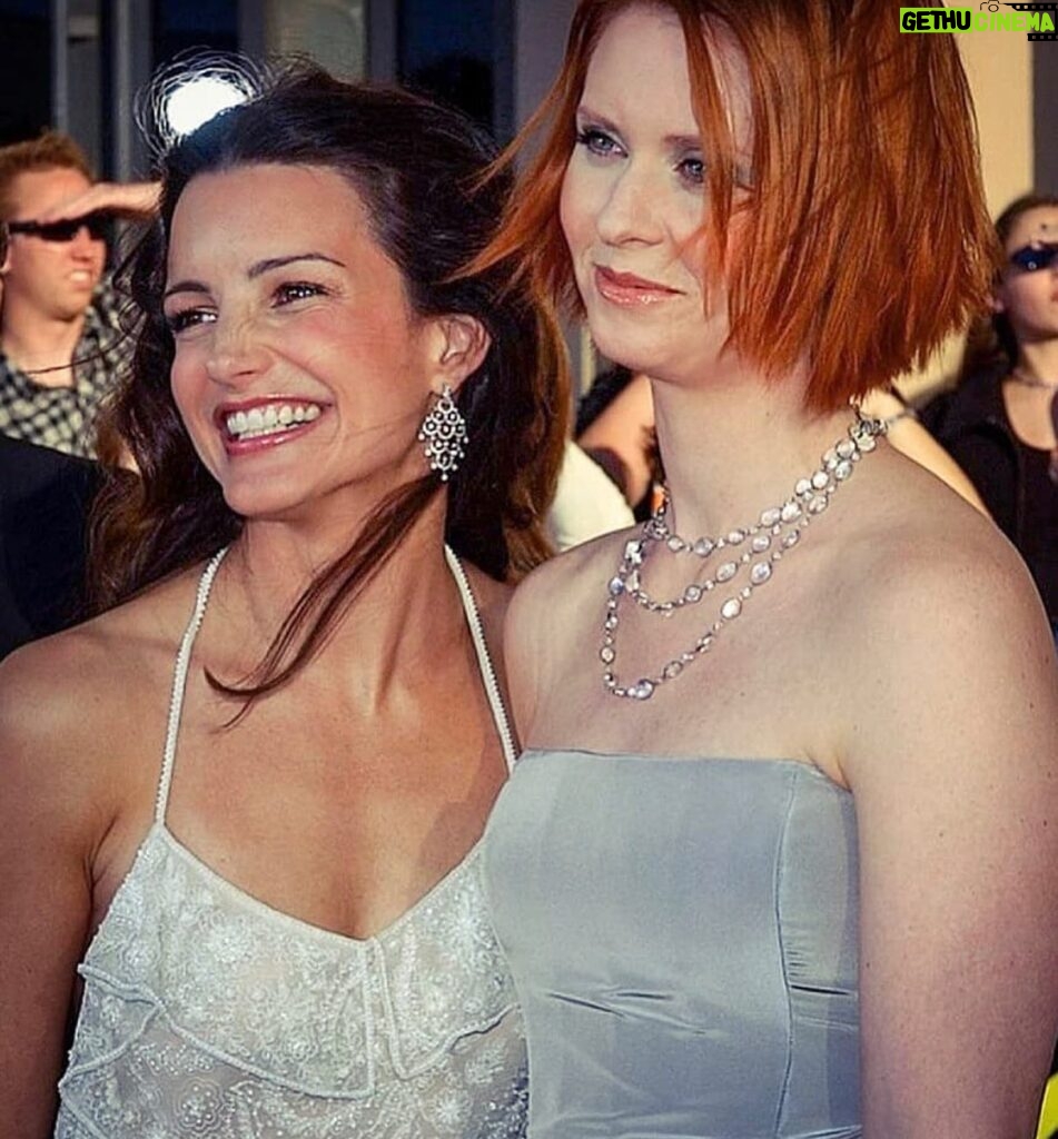 Kristin Davis Instagram - Happy birthday to the amazing @cynthiaenixon , one of my most favorite people ❤️ I’m so grateful for all of our years of friendship and all that’s to come!