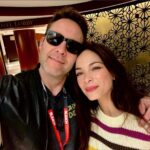 Kristin Kreuk Instagram - Old pals @mskristinlkreuk #c2e2 #c2e22023 #smallville #lexluthor #lanalang