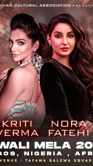 Kriti verma Instagram - From dancing on her songs to being invited to the Biggest Cultural Fest of Africa, as the only celebrity performer from India along with none other than @norafatehi is a dream come true 🧿🧿😭😭❤️❤️ 
Goosebumps are real when u get to know it’s only me and Norah who are going to perform in The Indian Cultural Fest , 2023 in Lagos, Nigeria. 🔥🔥🧿🧿🧿
Can’t even express my love, gratutude, happiness , excitement to share this all with you❤️❤️❤️🙏🙏🙏
God is great🙏

#kriti #kritiverma #norah #norahfatehi #dance #stage
