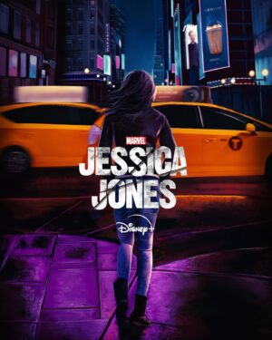 Krysten Ritter Instagram - Hey hey JJ - 🎨 @freyabettsart 😈💪🏻 @marvelsjessicajones @marvel @disneyplus