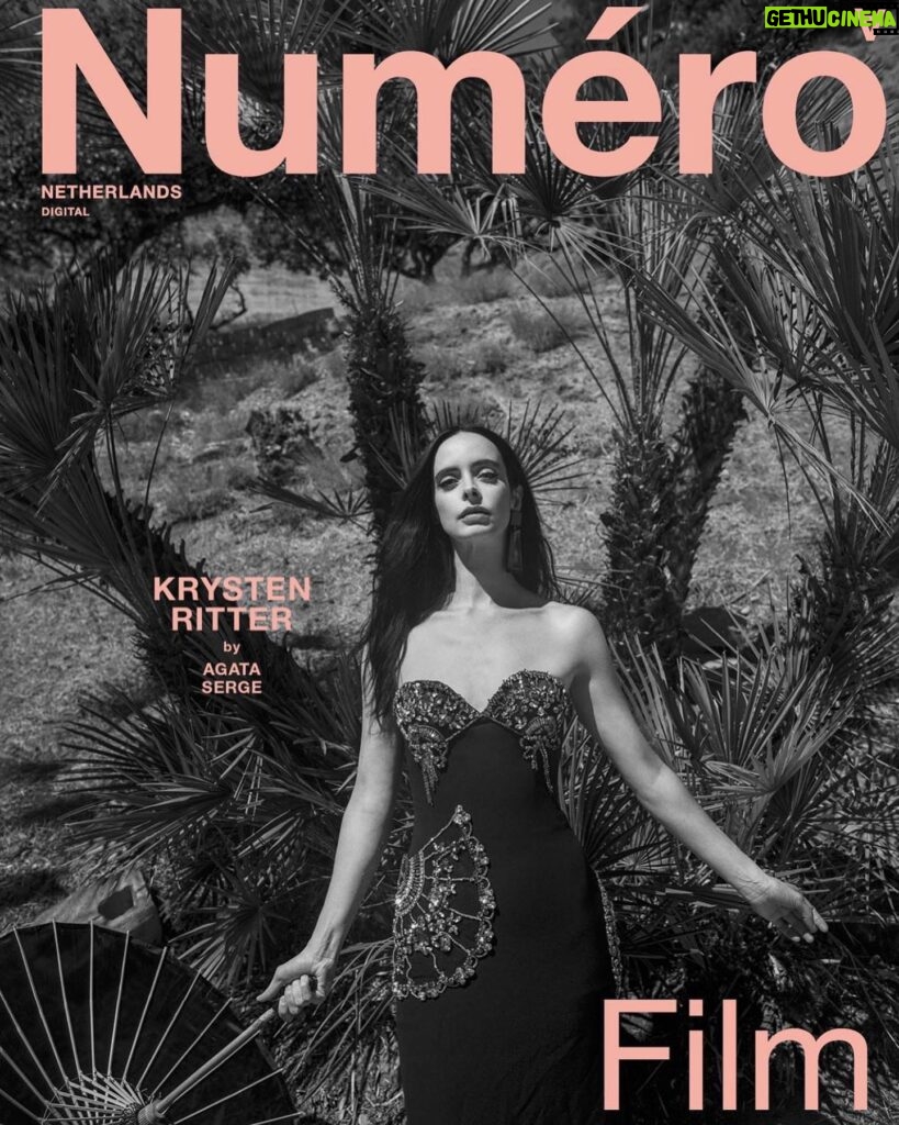 Krysten Ritter Instagram - Yours truly on the cover of @numero_netherlands 📸🖤🖤🖤 ——————————————————————————————————————————————————————————photographer @agataserge creative director @jennywilliams_creative make up @charlotte_prevel hair @eddie_cook styling @christianstroble styling asst @kassidytaylorxx set design @itsisaacaaron set asst @char_3d_artist producer @annamakovchik director @marty_rush camera @andi_cher video producer @alexanderjohhn production asst @alxndrakh bts photo asst @maksim_txn editor @timiletonja interview @janaletonja @oneten.media