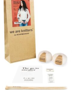 Krysten Ritter Instagram - New EASY level SWEATER KIT by yours truly! It is KNITTING SEASON! As always the kit comes with everything you need - link in bio! (I love this one and every time I wear it I get a lot of compliments and people nearly fall over when I say I made it myself! Highly recommend for any level of experience) @weareknitters