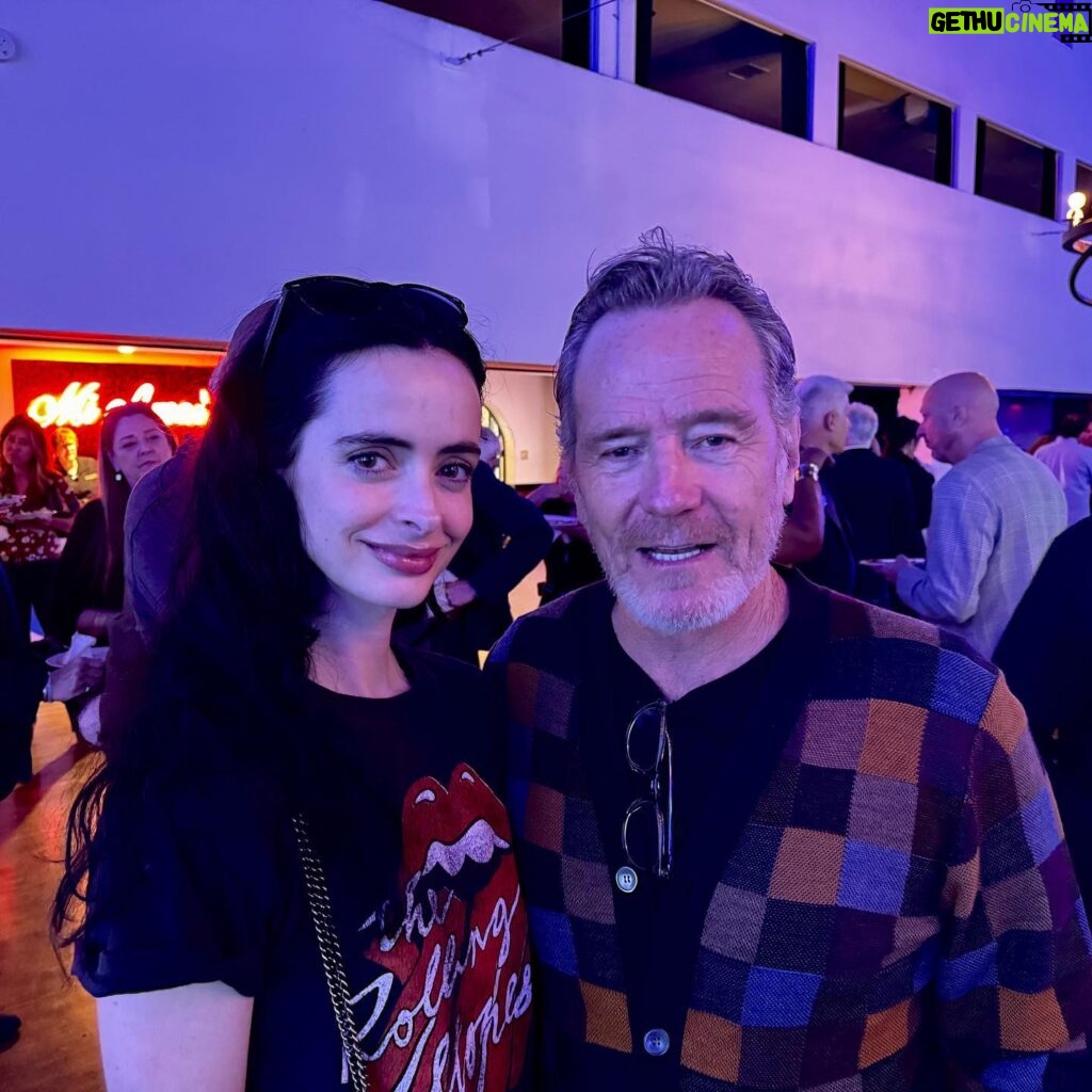 Krysten Ritter Instagram - So much fun playing poker to raise money for the Entertainment Community Fund to help those in the industry most impacted by the strike - THANK YOU Bryan for hosting this incredible event and for including me! It was a BLAST and so lovely to see so many familiar faces. And while I did win a few big hands - I mostly lost - but for a great cause! ♠️♥️♣️♦️ @alifeinthearts @bryancranston (still kicking myself for not getting a selfie with THE Annette Bening! 😩🙈)