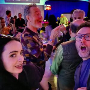 Krysten Ritter Instagram - So much fun playing poker to raise money for the Entertainment Community Fund to help those in the industry most impacted by the strike - THANK YOU Bryan for hosting this incredible event and for including me! It was a BLAST and so lovely to see so many familiar faces. And while I did win a few big hands - I mostly lost - but for a great cause! ♠️♥️♣️♦️ @alifeinthearts @bryancranston (still kicking myself for not getting a selfie with THE Annette Bening! 😩🙈)