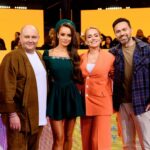 Kseniia Mishyna Instagram - Найпрекрасніший день, щоб анонсувати премʼєру нового сезона «Я люблю Україну» на @tet_tv З 10 березня щонеділі о 19:00 будемо на вас чекати ❤️🌹