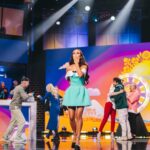 Kseniia Mishyna Instagram - Найпрекрасніший день, щоб анонсувати премʼєру нового сезона «Я люблю Україну» на @tet_tv З 10 березня щонеділі о 19:00 будемо на вас чекати ❤️🌹