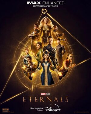 Kumail Nanjiani Instagram - #Eternals is now streaming on @disneyplus! Watch it like 5-6 times!